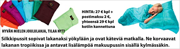 Osta silkkipussi - lue tilausohjeet!